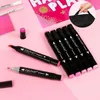 120+2 Brush Marker Set für Manga und Design - Hochwertige Produktbild-Vorschau 4