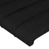 vidaXL Čelo postele černé 100x5x78/88 cm Látka Náhled obrázku produktu 4
