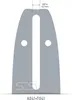 A close-up diagram of a chainsaw guide bar with measurement indicators. Náhled obrázku produktu