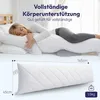 Comfeur Coussin de Corps Ergonomique 145x45 cm, Support Voir les images du produit 6