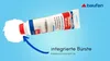 Baufan Direkt Ausbesserungsfarbe, Weiß mit Auftragsbürste, Produktbild-Vorschau 4