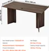 Biurko Biurowe Vevor Executive 160 Cm Solidne Nowoczesne Podgląd zdjęcia produktu 3