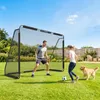 SPORTNOW voetbaldoel voor de tuin, groot 300 x 200 cm, met Productafbeelding-voorbeeld 2