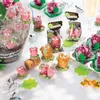 1 Stück Marzipan-Schweinchen gold auf Kleeblatt im Produktbild-Vorschau 5