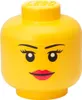 Grand bac de rangement LEGO en forme de tête Head L Voir les images du produit 1