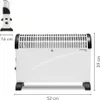 TROTEC TCH 20 E Heizgerät mit Frostwächter stufenloser Produktbild-Vorschau 3