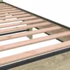 vidaXL Bettgestell Sonoma-Eiche 150x200 cm Holzwerkstoff Produktbild-Vorschau 7
