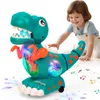 Baby Spielzeug,Krabbelnde Dinosaurier Babyspielzeug Musik Produktbild-Vorschau 5
