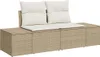 Maison Exclusive - Garten-Sofa-Set mit Kissen 5 pcs Beige Produktbild-Vorschau 4