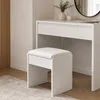 Aga Schminktisch Hocker MRDT14 Mattweiß Produktbild-Vorschau 2
