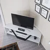 Skye Decor, Sares - White, Black, TV-Schränke, Weiß, 120 x Produktbild-Vorschau 4