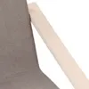 relaxační křeslo vidaXL Taupe Fabric Náhled obrázku produktu 7