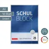 BRUNNEN 1052625 Block Premium "Schulblock" A4, geruit met Productafbeelding-voorbeeld 4