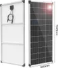12V sada solárních panelů, výkon 300W/320W, 2 panely v Náhled obrázku produktu 2