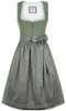 Dirndl Lichtenfels 65cm Länge wasabi 44 Produktbild-Vorschau 1
