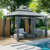 Mondeer Pavillon de jardin 3x4m Premium Pavillon cadre Voir les images du produit 10
