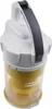 A close-up, top-down view of a Kärcher vacuum cleaner dust container. Produktbild-Vorschau