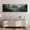 Obraz Panoramiczny Krajobraz LAS WE MGLE Efekt 3D Natura Podgląd zdjęcia produktu 8