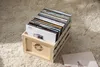 Crosley caisse de rangement en bois pour disques vinyle Voir les images du produit 3