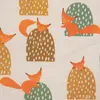SCHÖNER LEBEN. Vorhang Eichhörnchen Hügel mint braun ocker Produktbild-Vorschau 6