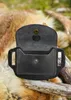 Leder Gürteltasche Portemonnaie, Used-Look, Schwarz Produktbild-Vorschau 10