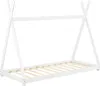 [en.casa] Kinderbett 90x200cm Weiß im Tipi-Design aus Produktbild-Vorschau 3
