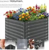 tectake Hochbeet Salvia verzinkter Stahl 80x80x62cm 380L Produktbild-Vorschau 3