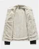 ASKSA Herren Jeansjacke Teddyfutter Warm Freizeitjacke, Produktbild-Vorschau 3