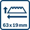 Bosch Professional - Knife - 63 x 19 mm Voir les images du produit 5