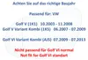 Spiegelglas Spiegel Außenspiegel Links passend für VW Golf Produktbild-Vorschau 5