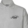 Huuraa Herren Polo Shirt King Krone M Sport Grey Bio Produktbild-Vorschau 2