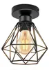 Vintage Deckenleuchte Retro Industrie Stil E27 1-flammig – Produktbild-Vorschau 1