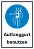 Auffanggurt benutzen Schild A2 (420x594mm) Produktbild-Vorschau 1