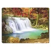 MuchoWow® Mauspad Mousepad Herbst - Wasserfall - Natur Produktbild-Vorschau 1