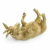 Deko Flaschenhalter ZIEGE in gold - 29 x 10 cm - Saufziege Produktbild-Vorschau 5