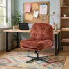 Meubles Cosy Otočné a nastaviteľné kreslo z tehlovo Náhľad obrázku produktu 2