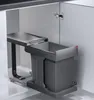 Poubelle Hailo pour cuisine ou salle de bains, à encastrer Voir les images du produit 1