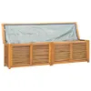 The Living Store coffre de jardin avec sac 200x50x53 cm Voir les images du produit 5