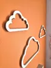 Sada 3 kusů prolamovaných dekorací na zeď ve tvaru mraků. Náhled obrázku produktu 2