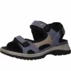 Waldläufer 769004 300 263 Damen Sandale Sora Beige, Blau, Produktbild-Vorschau 1