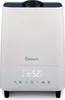 A white humidifier with a dark gray top and a digital display on the front. Produktbild-Vorschau