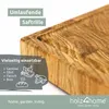 holz4home® Premium Schneidebrett Stirnholz aus Eiche I 40 x Produktbild-Vorschau 4