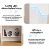 Pult pre recepciu s LED osvetlením, moderný recepčný pult s Náhľad obrázku produktu 5