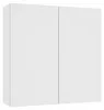 Stamar Hängeschrank Bad Weiß Hochglanz 60 x 90 x 20 cm Produktbild-Vorschau 2