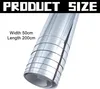 Spiegelfolie 50 x 200 cm – Zur Anbringung an Wänden, Türen, Produktbild-Vorschau 5