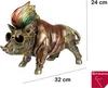 formano Dekofigur Cooles Wildschwein 32x24cm Handbemalte Produktbild-Vorschau 3