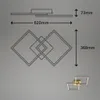 LED Deckenleuchte, gold-braun, 2x LED/11W Produktbild-Vorschau 7