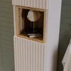 Waschtisch und Hängesäule 80cm Riva mit 2 Schubladen, Produktbild-Vorschau 8