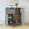 vidaXL Kredens szary Sonoma 60x30x70 cm Materiał Podgląd zdjęcia produktu 3