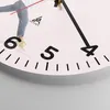 Wanduhr - Rund - Glasuhr - Anthropomorphisierung Mensch Produktbild-Vorschau 5